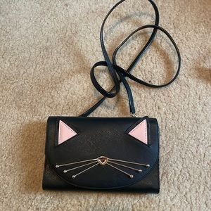 Black Cat Crossbody bag